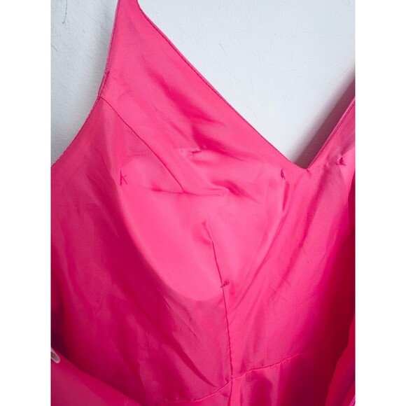 Elegant Barbie Pink Evening Gown - Picture 9 of 11
